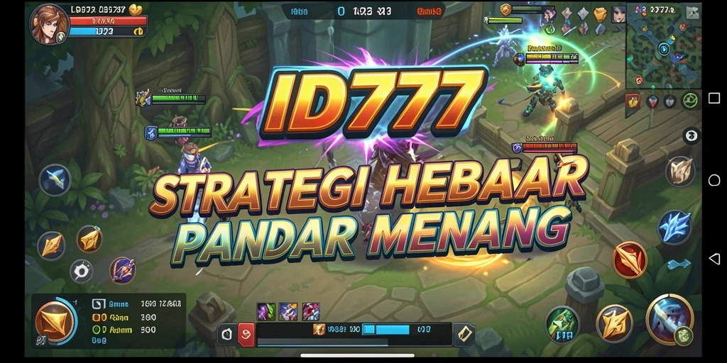 Tampilan gameplay strategi yang intens dan mendebarkan di ID777.