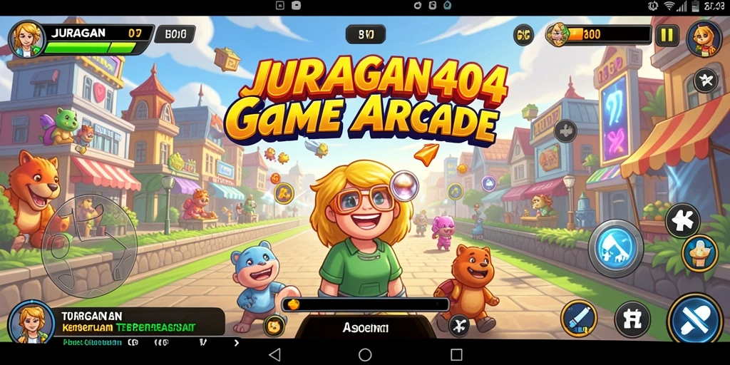 Tampak meriah dari gameplay JURAGAN404 yang penuh aksi dan tantangan.
