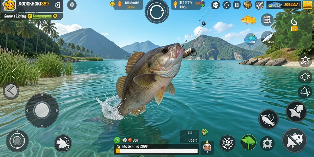 Tangkapan ikan besar dalam gameplay seru KODOKHOKI889.
